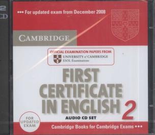 Opakowanie First Certificate in English 2 CD