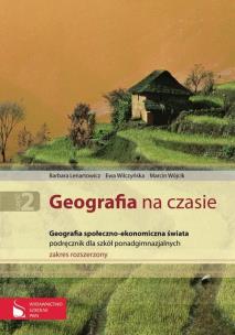 Okładka książki Geografia LO 2 Na Czasie podr Z.R. w.2008 PWN