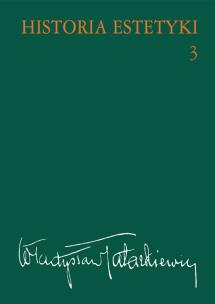 Okładka książki Historia estetyki tom 3