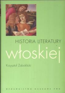 Okładka książki Historia literatury włoskiej