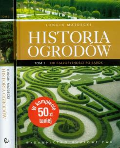 Opakowanie Historia ogrodów tom 1-2 Pakiet