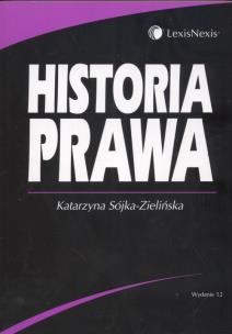Okładka książki Historia prawa