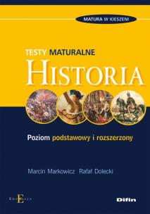 Okładka książki Historia. Testy maturalne