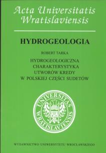 Okładka książki Hydrogeologiczna charakterystyka utworów kredy w Polskiej części Sudetów