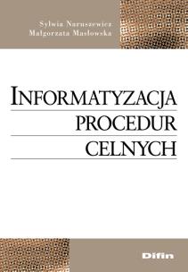 Okładka książki Informatyzacja procedur celnych