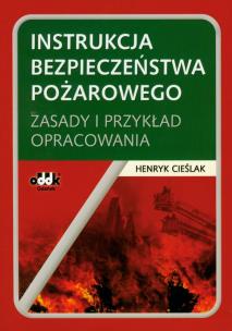 Okładka książki Instrukcja bezpieczeństwa pożarowego