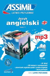 Okładka książki Język angielski łatwo i przyjemnie Tom 1 B1 MP3 Poziom B1