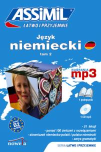 Okładka książki Język niemiecki łatwo i przyjemnie Tom 2 + MP3 Poziom B2