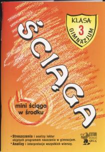 Okładka książki Język Polski GIM 3 Ściąga GREG