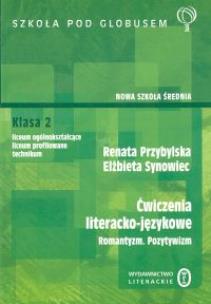 Okładka książki J.polski LO 2 Ćwicz. liter-język. Rom. i Pozyt. WL