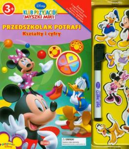 Opakowanie Klub Przyjaciół Myszki Miki Przedszkolak potrafi Kształty i cyfry