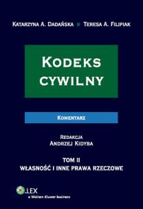 Okładka książki Kodeks cywilny Komentarz tom 2