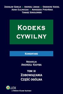 Okładka książki Kodeks cywilny Komentarz