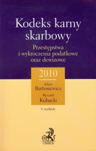 Okładka książki Kodeks karny skarbowy