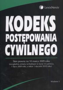 Opakowanie Kodeks postępowania cywilnego