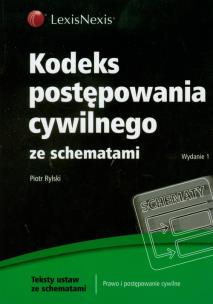 Okładka książki Kodeks postępowania cywilnego ze schematami
