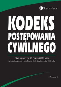 Opakowanie Kodeks postępowania cywilnego