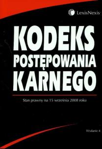 Opakowanie Kodeks postępowania karnego