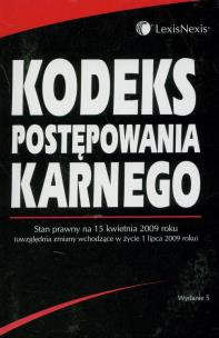 Opakowanie Kodeks postępowania karnego