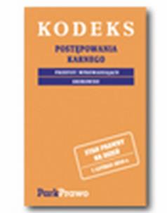 Opakowanie Kodeks postepowania karnego