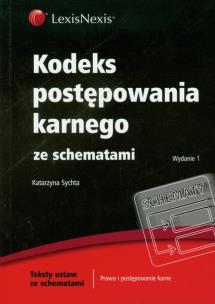 Okładka książki Kodeks postępowania karnego ze schematami