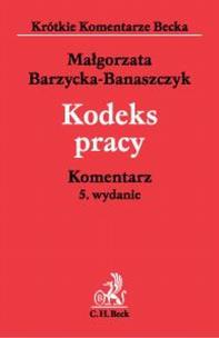 Okładka książki Kodeks Pracy  Komentarz