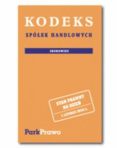 Opakowanie Kodeks spółek handlowych
