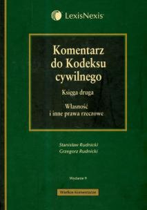 Okładka książki Komentarz do Kodeksu cywilnego Księga druga