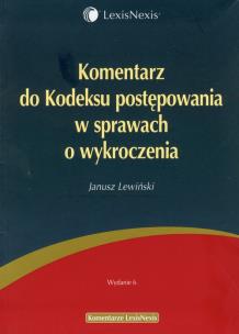 Okładka książki Komentarz do Kodeksu postępowania w sprawach o wykroczenia