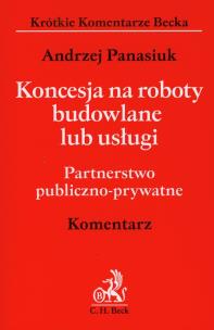 Okładka książki Koncesja na roboty budowlane lub usługi