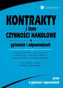 Opakowanie Kontrakty i inne czynności handlowe w pytaniach i odpowiedziach