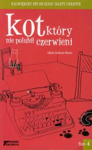 Okładka książki Kot który nie polubił czerwieni t.4