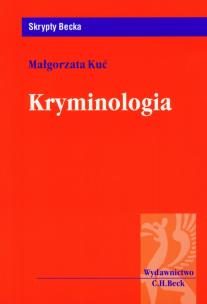 Okładka książki Kryminologia Skrypty