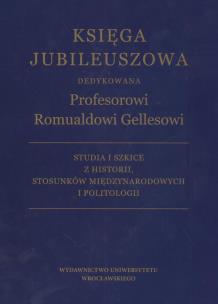 Opakowanie Księga Jubileuszowa dedykowana Profesorowi Romualdowi Gellesowi