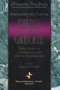 Okładka książki Księgi greckie grecko polski stary testament