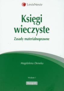 Okładka książki Księgi wieczyste Zasady materialnoprawne