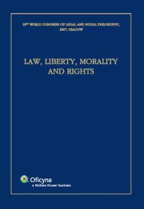 Okładka książki Law, liberty, morality and rights