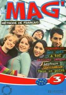 Okładka książki Le Mag' 3 podręcznik  HACHETTE