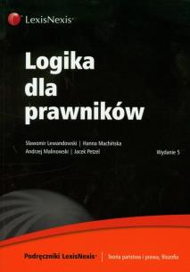 Okładka książki Logika dla prawników