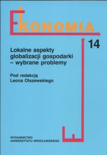Opakowanie Lokalne aspekty globalizacji gospodarki – wybrane problemy