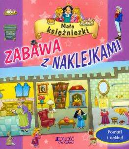 Opakowanie Małe księżniczki Zabawa z naklejkami