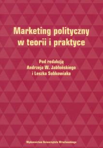 Okładka książki Marketing polityczny w teorii i praktyce