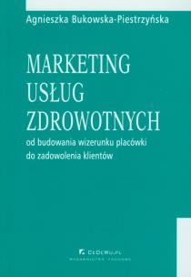 Okładka książki Marketing usług zdrowotnych
