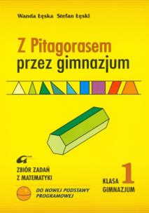 Okładka książki Mat. Z Pitagorasem Przez Gim 1 Zb.Zad w.2009 ADAM