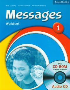 Okładka książki Messages 1 Workbook + CD