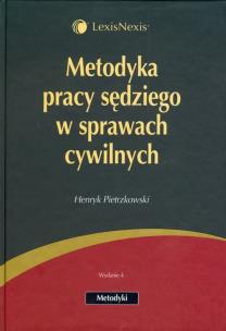 Okładka książki Metodyka pracy sędziego w sprawach cywilnych