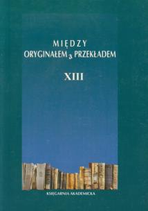 Opakowanie Między oryginałem a przekładem XIII
