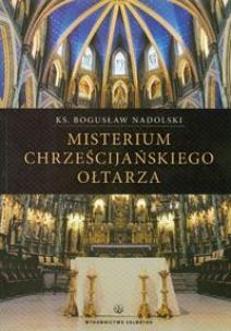 Okładka książki Misterium chrześcijańskiego ołtarza