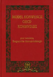 Okładka książki Model konwencji OECD Komentarz