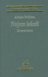 Okładka książki Najem lokali Komentarz